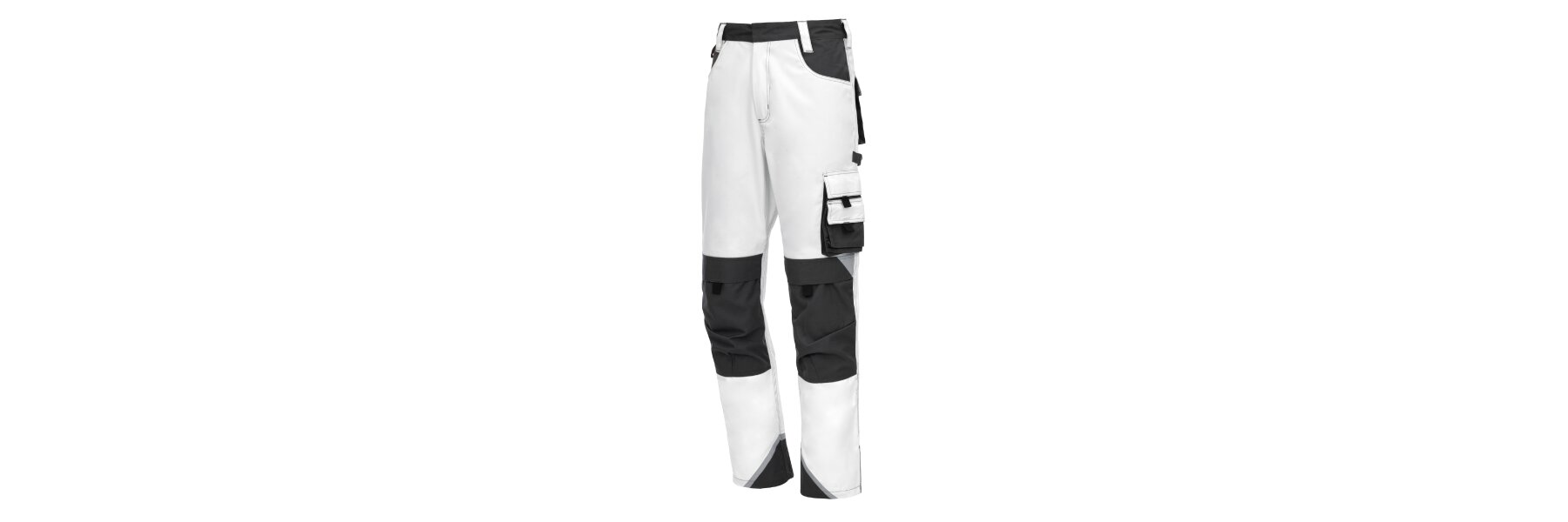 Latzhose Dynamic-Line weiß/anthrazit - Leibwächter® Arbeitshose, 42,90 Latzhose Dynamic-Line weiß/anthrazit - Leibwächter® Arbeitshose, 42,90