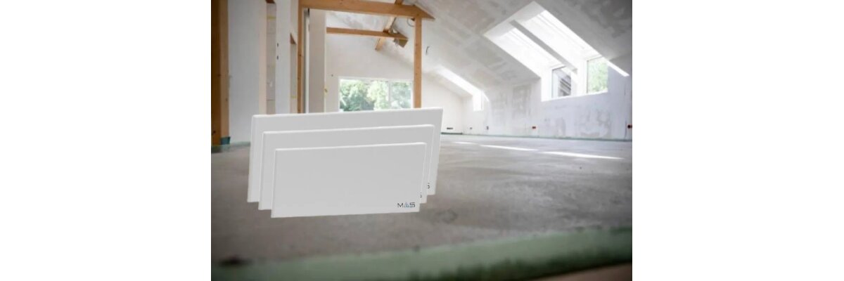 Unsere neuen Infrarot-Heizplatten der MIP- Serie  sind ab sofort verfügbar. - Infrarotheizplatten MIP-Serie