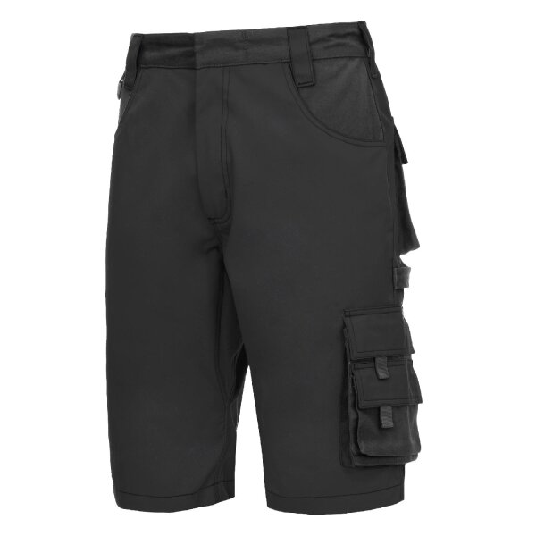 Arbeitshose kurz Schwarz Motion Tex Plus