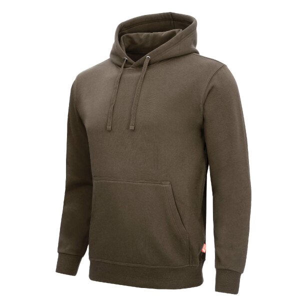 Kapuzen-Sweatshirt Braun Motion Tex Light