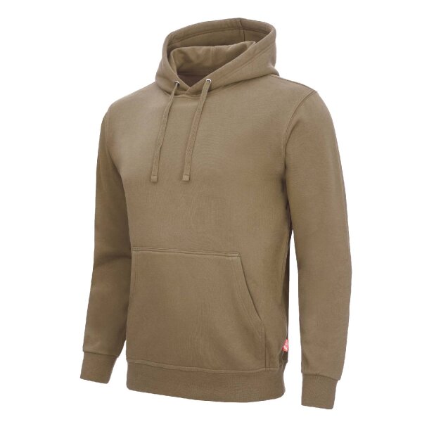 Kapuzen-Sweatshirt Khaki Motion Tex Light