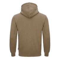 Kapuzen-Sweatshirt Khaki Motion Tex Light