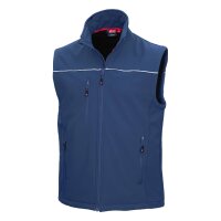 Softshellweste Marineblau Motion Tex Light