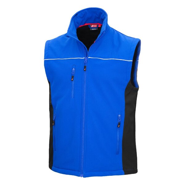 Softshellweste Blau Motion Tex Light