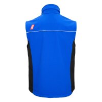 Softshellweste Blau Motion Tex Light