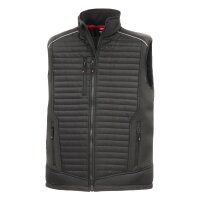 Steppweste Schwarz Motion Tex Plus