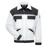 Arbeitsjacke Weiß Motion Tex Light