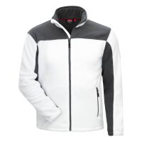 Fleecejacke Weiß Motion Tex Plus
