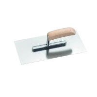 Glättekelle Edelstahl 280x130mm | mit Holzgriff |...