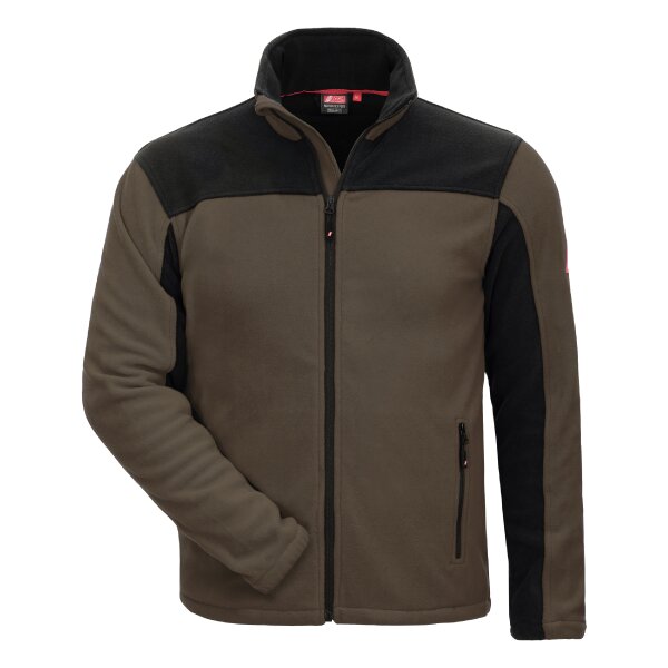 Fleecejacke braun Motion Tex Plus