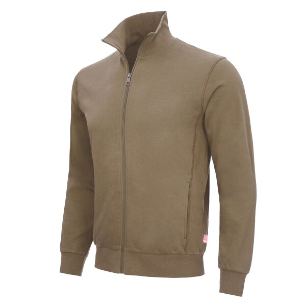 Sweatjacke khaki Motion Tex Light