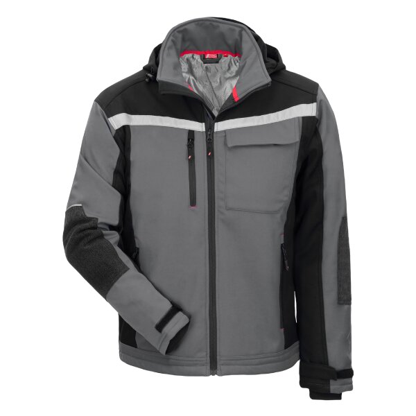 Softshelljacke grau Motion Tex Plus
