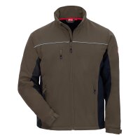 Softshelljacke braun Motion Tex light