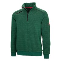 Sweatshirt Troyer grün Motion Tex Plus