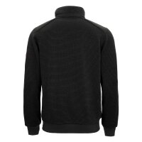 Sweatshirt Troyer schwarz Motion Tex Plus