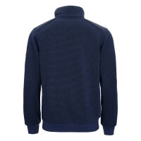 Sweatshirt Troyer marineblau Motion Tex Plus