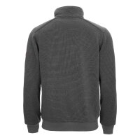 Sweatshirt Troyer grau Motion Tex Plus