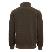 Sweatshirt Troyer braun Motion Tex Plus