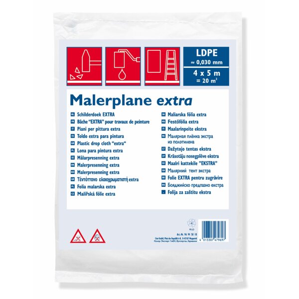 Bauplane 4 x 5m, LDPE | 30my