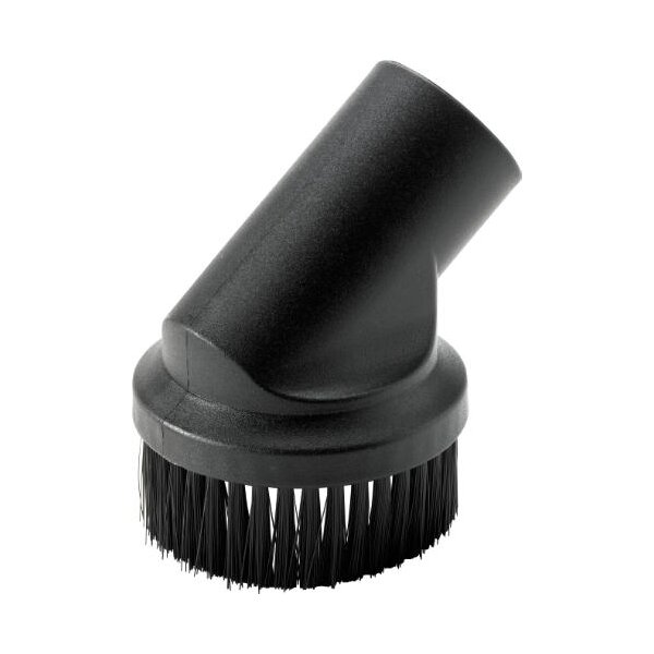 Saugpinsel, rund, schwarz, Ø 36 mm