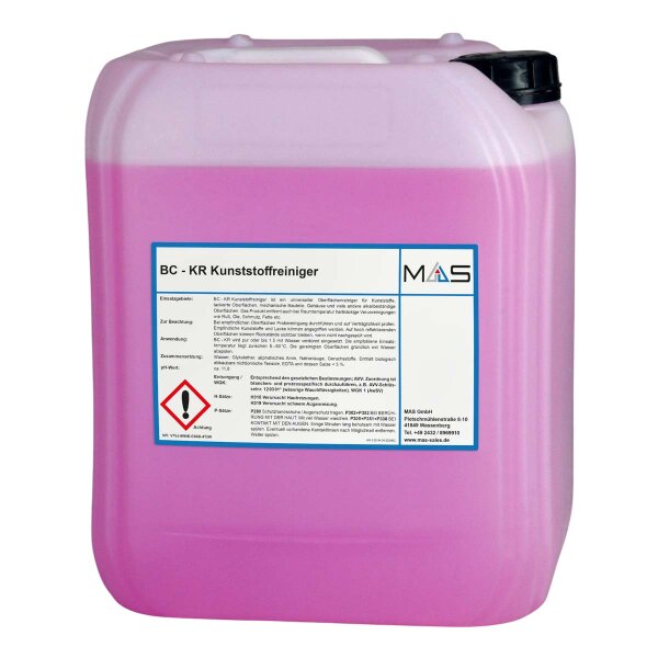 KR Kunststoffreiniger, 20 Liter Kanister