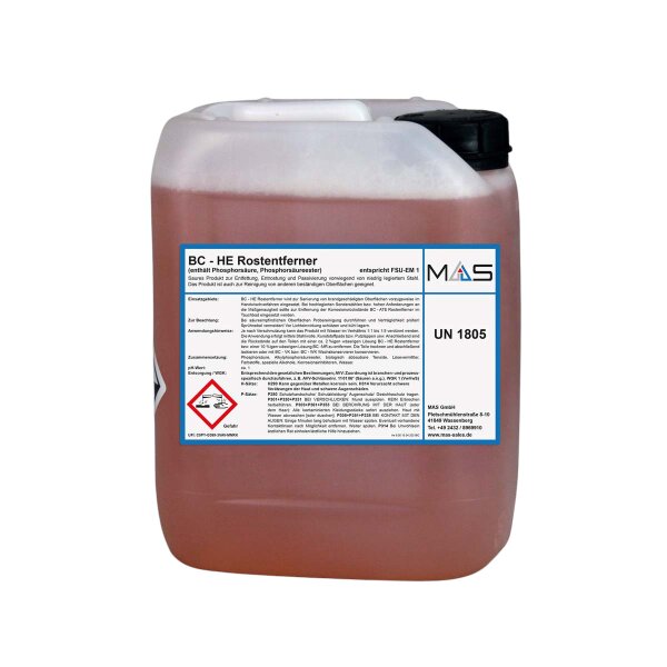 HE Rostentferner, 5 Liter Kanister