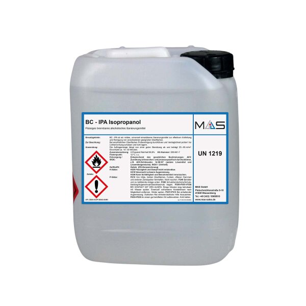 IPA Isopropanol 99,8 %, 5 Liter Kanister