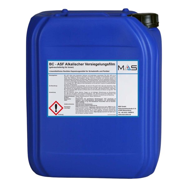 ASF Alkalischer Versiegelungsfilm, 20 Liter Kanister