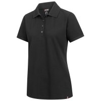 Damen Poloshirt schwarz Motion Tex Plus