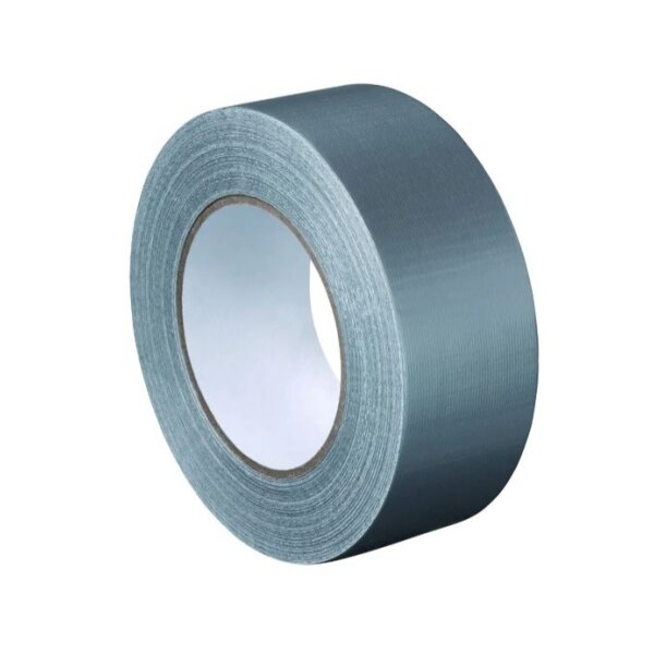 1 Karton / 18 Rollen Steinband Silber 48mm x 50m