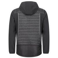 Softshelljacke gesteppt schwarz Motion Tex Plus