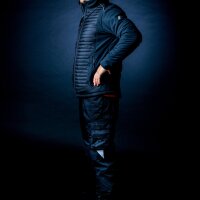 Softshelljacke gesteppt schwarz Motion Tex Plus