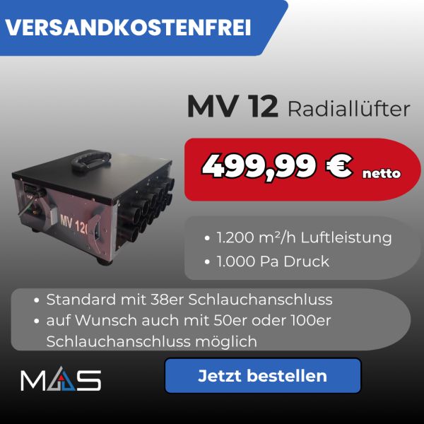 Radiallüfter MV 12