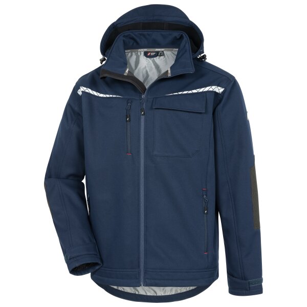 Softshelljacke marineblau Motion Tex Plus