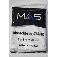 1 Karton / 50 Stück Abdeckfolie Abdeckplane HDPE...