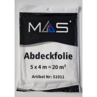 1 Karton / 100 Stück Abdeckfolie Abdeckplane HDPE...