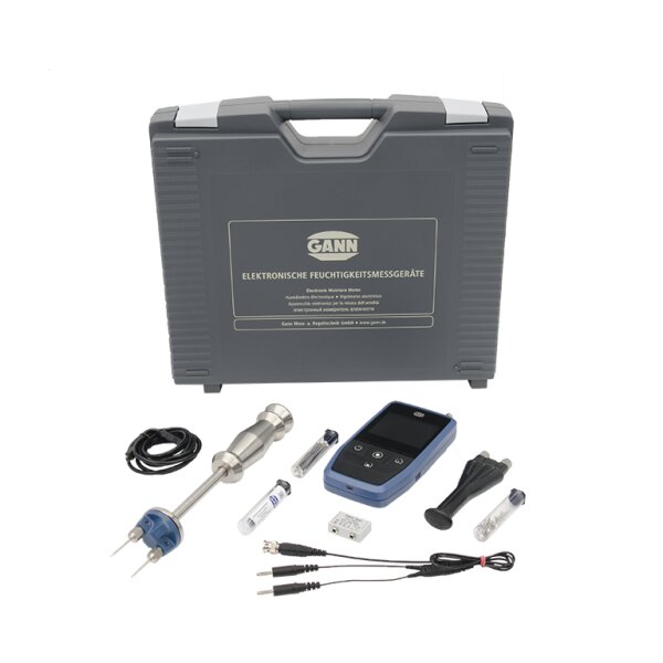 Hydromette CH 17 - Set 2 (M 20, M 18, MK 8, MK 26, Prüfadapter HF, Teflonspitzen 60 mm, Koffer BK 14-I)