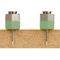 Umrüstsatz M 20-DS 16-i mit 2 Hutmuttern, 50 Ersatzspitzen 1,6 mm Ø